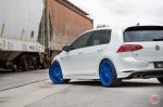 Volkswagen Golf R on Vossen Wheels (LC-105T) 2017 года